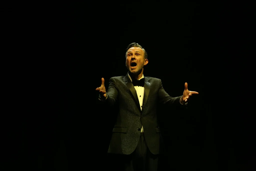 Musical Director Ashley Fulton with Peter Corry Productions