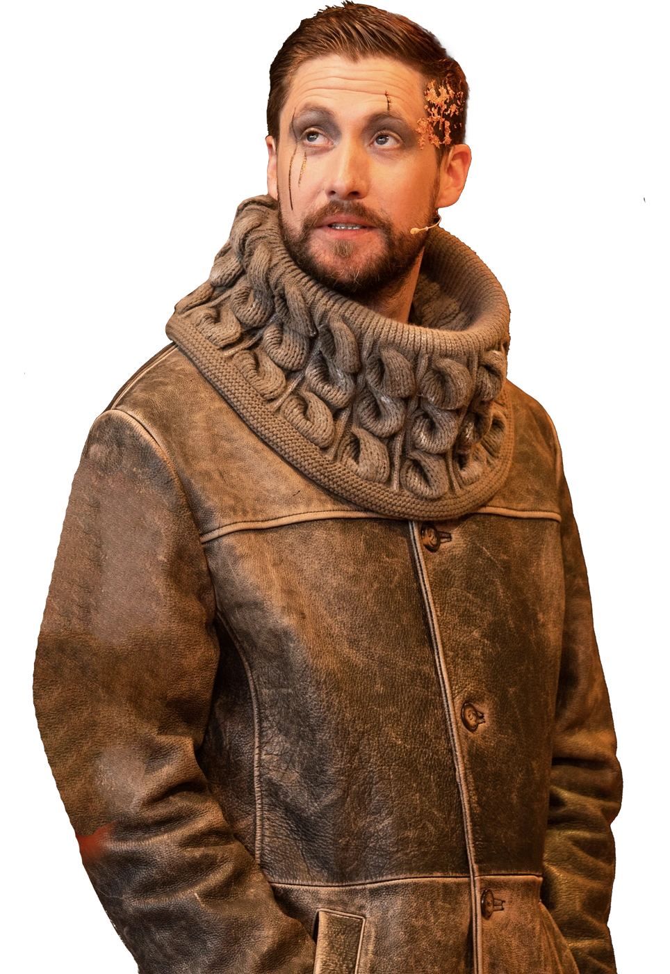 Peter Corry Productions performer at a corporate event for Bushmills Whiskey at their Causeway Distillery in Northern Ireland