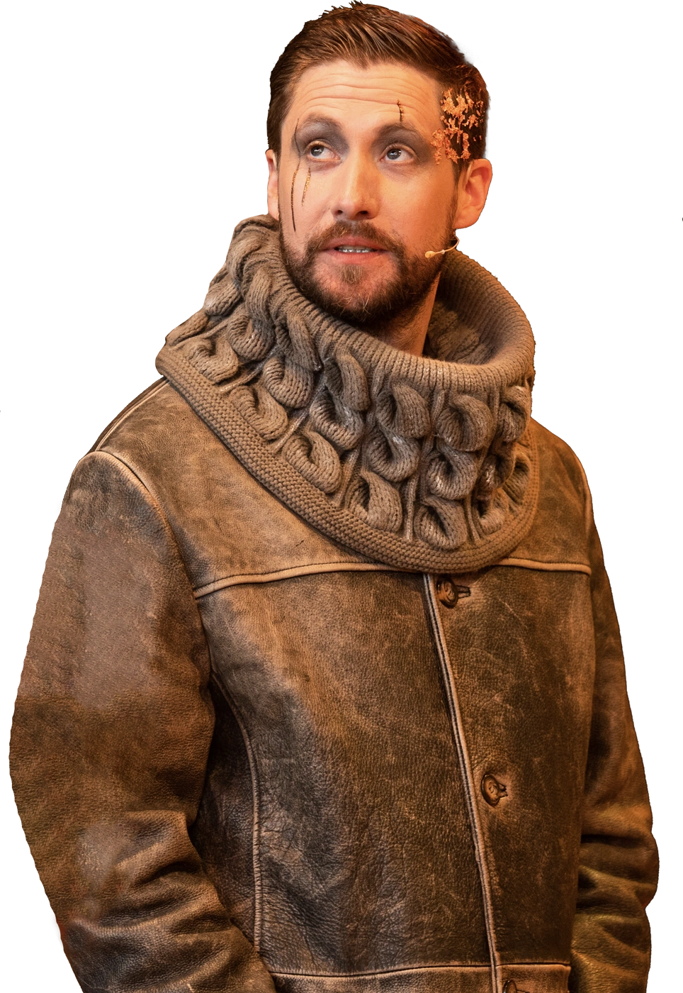 Peter Corry Productions performer at a corporate event for Bushmills Whiskey at their Causeway Distillery in Northern Ireland