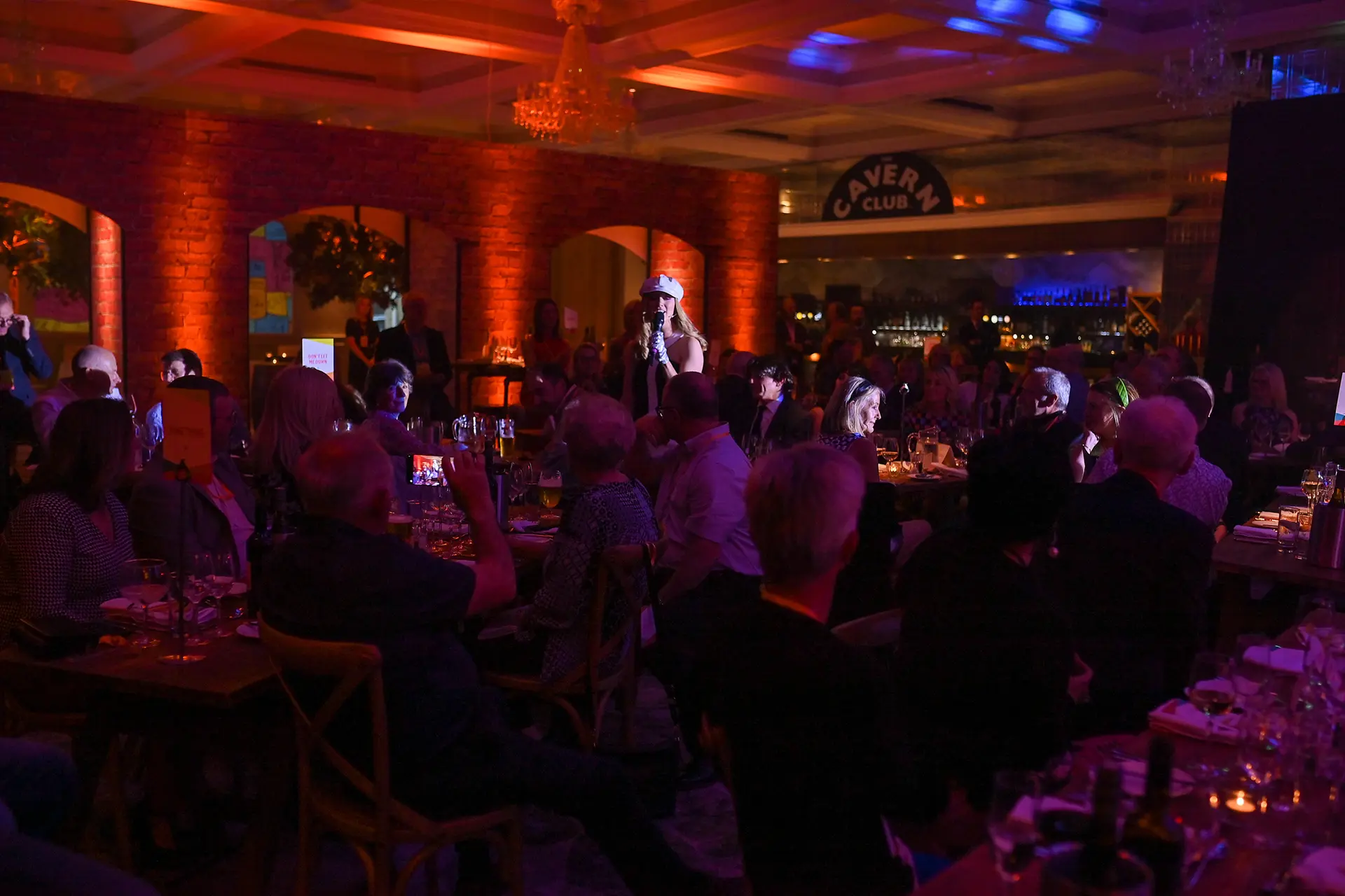 Peter Corry Productions performer at a corporate event in Northern Ireland